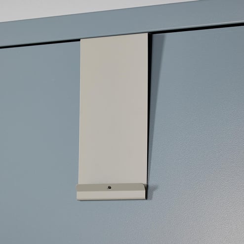 Door Hanger, Powder-Coated Steel, Quartz - 17537Q - Health