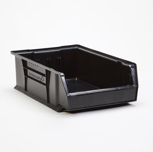 X-Large Super Tough Bin, Black - 1404K - Health Care Logistics®