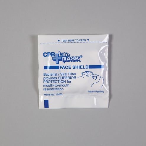 CPR Life Mask® Face Shield - 7296-01 - Health Care Logistics®
