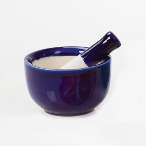 Colorful Bold Blue Mortar & Pestle - Q156B - Health Care Logistics®