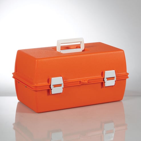 いれい box ② Emergency Box with 2 Trays, 19x10x11 - 1802 - Health Care Logistics®