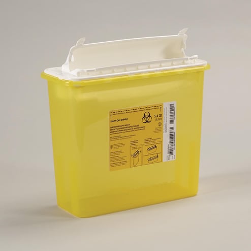 HCL® Chemo Waste Container, 5.4 Quart - 20278 - Health Care