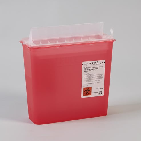 Leaktight Sharps Container, 2 Qt. - 8219 - Health Care