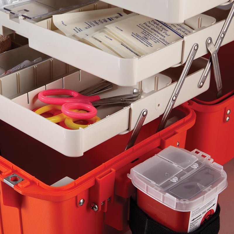 Pelican™ Emergency Box, 3-Tray - 20422 - Health Care Logistics®