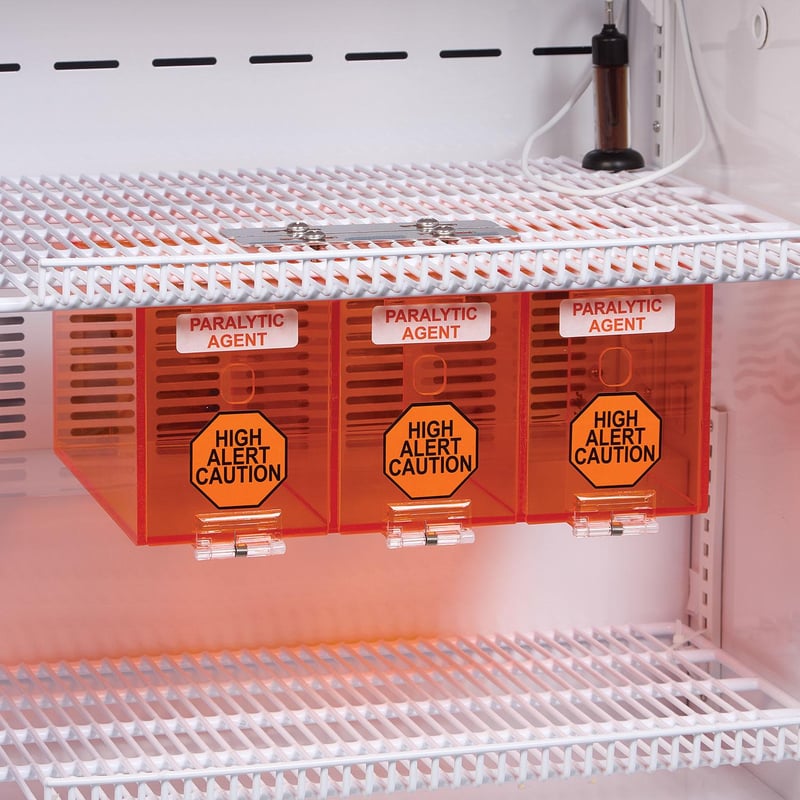 HCL® Paralytic Refrigerator Box w/ 3 Compartments - 21330 - Health