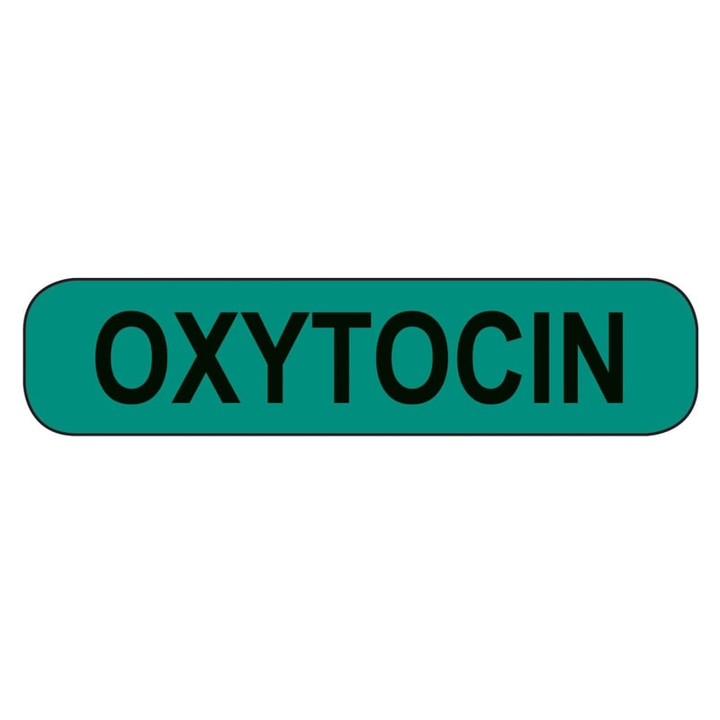 Oxytocin Labels - 2868 - Health Care Logistics®