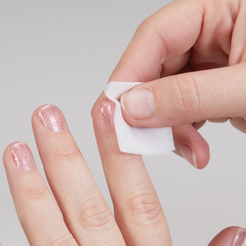 100 Nagellackentferner-Folien Mit Nagelhautschieber & Feile – Für Einfache Gel-Nagellack-Entfernung