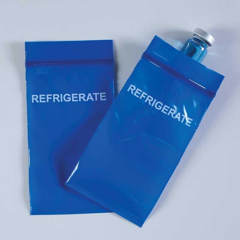 Refrigerate Zippit® Bags, 3 x 5 - 18239 - Health Care Logistics