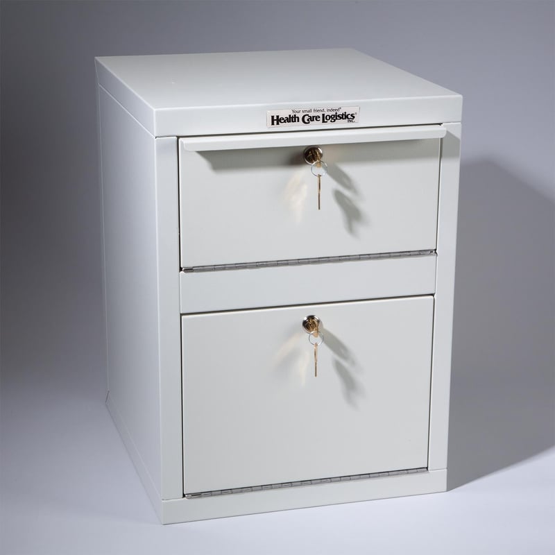 HCL® Drop Box, 14½ x 20 x 16, 2 Key Locks - 3769 - Health Care