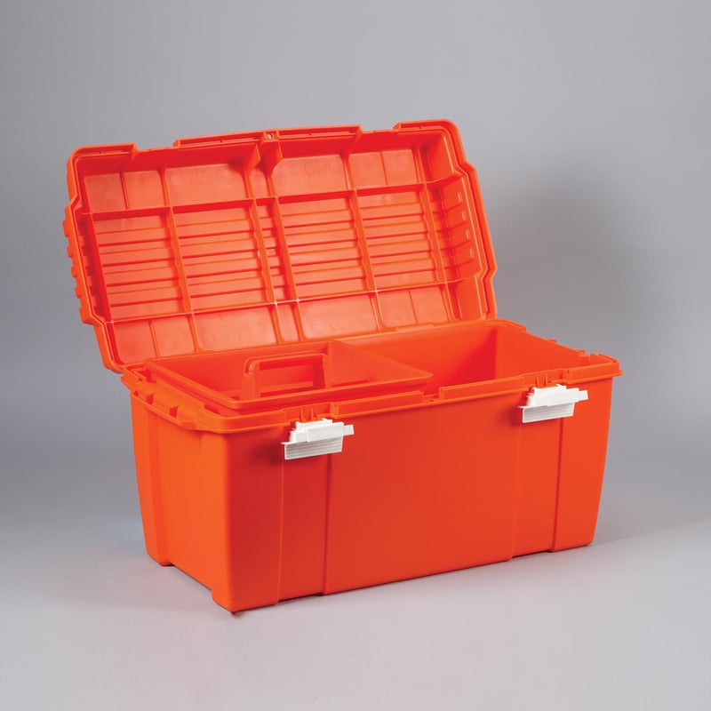 Emergency Box with Removable Tray, Trunk Style, 27.5x14x14 - 1824