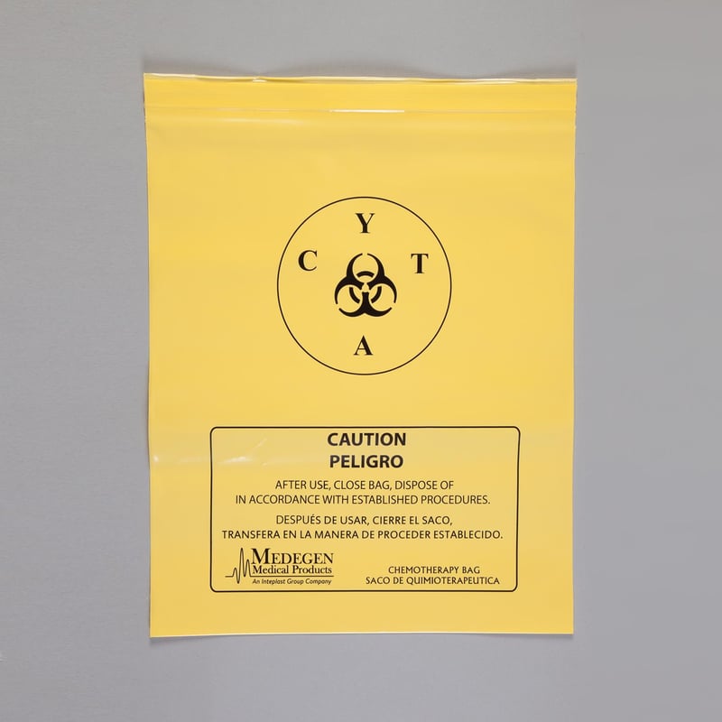 Chemotherapy Waste Transport Bags, 12 x 15 - 18825 - Health Care